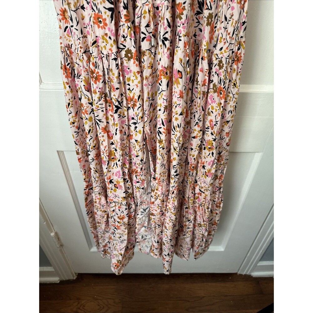 Petal And Pup Dress Floral Maxi Kelda Balloon Sleeve Prairie Women's Large - Picture 5 of 11